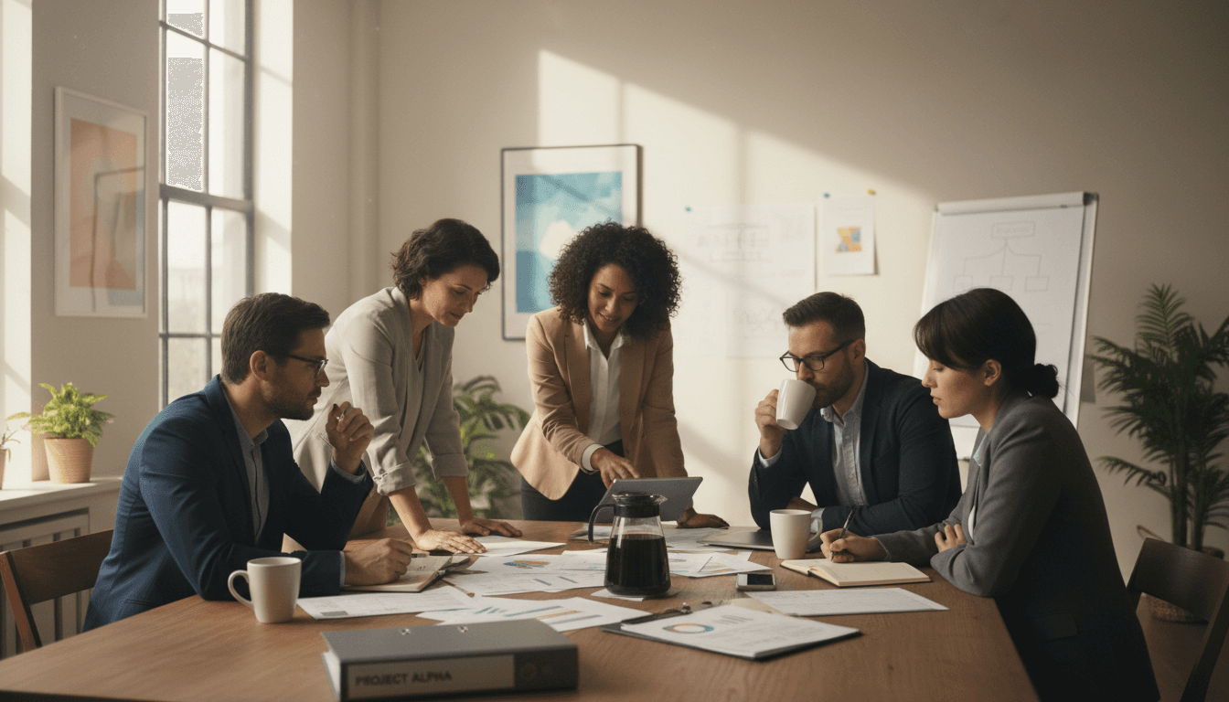 Oficina profesional con ambiente cálido donde Berkis Coiscou atiende clientes