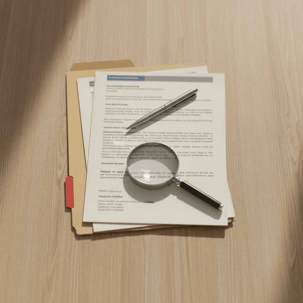 ITIN application documents organized